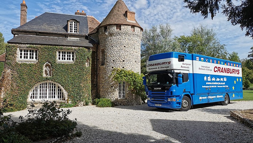 Moving home to Grosbout, France